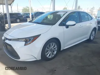 2024 Toyota Corolla LE with VIN JTDB4MEE6RJ014534, listed as a IAAI auction lot 42013699 with 8,158 mi miles. Bid and sale history available at carsss.com. Image 17.