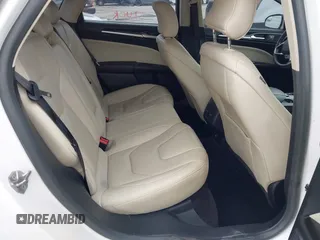 2017 Ford Fusion Titanium with VIN 3FA6P0K99HR272713, listed as a IAAI auction lot 41757334 with 104,733 mi miles. Bid and sale history available at carsss.com. Image 8.