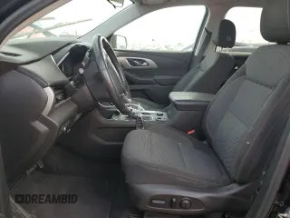2018 Chevrolet Traverse LT Cloth with VIN 1GNERGKW1JJ250288, listed as a Copart auction lot 54748485 with 122,290 mi miles and Salvage title. Bid and sale history available at DreamBid. Image 7.