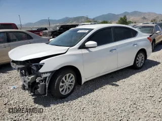 2019 Nissan Sentra S with VIN 3N1AB7AP6KY259106, listed as a Copart auction lot 61147265 with 13,157 mi miles and Salvage title. Bid and sale history available at DreamBid. Image 1.