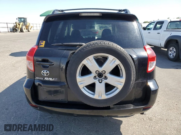 2006 Toyota RAV4 Sport with VIN JTMZD32V365016355, listed as a Copart auction lot 62196475 with 205,627 mi miles and Salvage title. Bid and sale history available at DreamBid. Image 6.