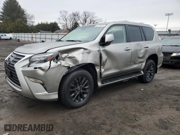 2023 Lexus GX with VIN JTJAM7BX4P5345358, listed as a Copart auction lot 43178375 with 38,666 mi miles and Salvage Title. Bid and sale history available at carsss.com. Image 1.
