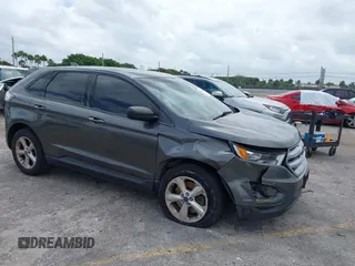 2015 Ford Edge SE with VIN 2FMTK4G9XFBC19439, listed as a IAAI auction lot 41962916 with 147,013 mi miles and . Bid and sale history available at DreamBid. Image 1.