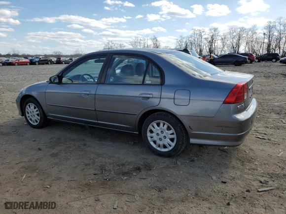 2004 Honda Civic LX with VIN 2HGES16664H641044, listed as a Copart auction lot 50880815 with 169,669 mi miles and Clean Title. Bid and sale history available at carsss.com. Image 2.