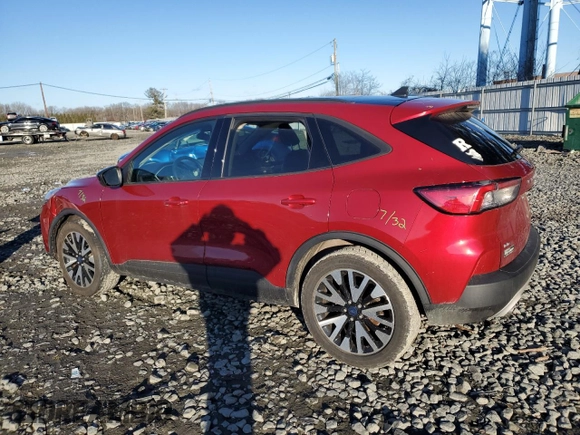2020 Ford Escape SE Sport Hybrid with VIN 1FMCU9BZ7LUB87666, listed as a Copart auction lot 45370965 with 73,051 mi miles and Salvage Title. Bid and sale history available at DreamBid. Image 2.