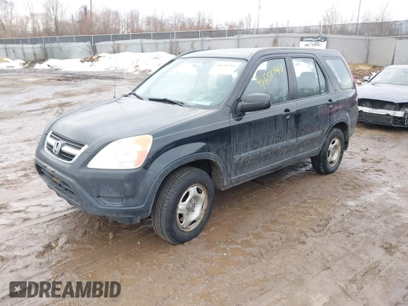 2004 Honda CR-V LX with VIN SHSRD78484U202497, listed as a IAAI auction lot 41658740 with 244,446 mi miles and . Bid and sale history available at carsss.com. Image 2.