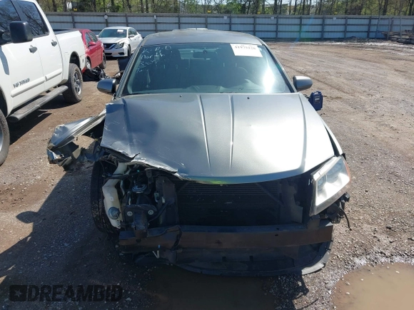 2013 Dodge Avenger SXT with VIN 1C3CDZCG7DN585431, listed as a IAAI auction lot 41975228 with 152,703 mi miles and . Bid and sale history available at carsss.com. Image 12.