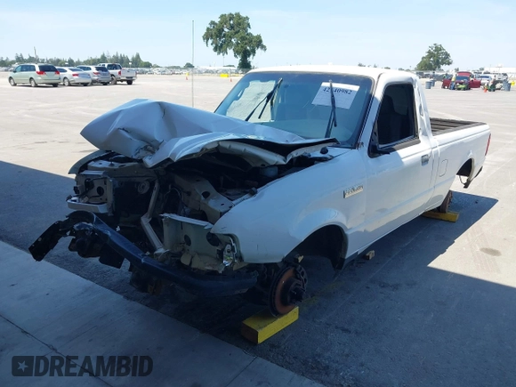 2009 Ford Ranger XL with VIN 1FTYR10D19PA26421, listed as a IAAI auction lot 42140982 with 121,689 mi miles. Bid and sale history available at carsss.com. Image 2.
