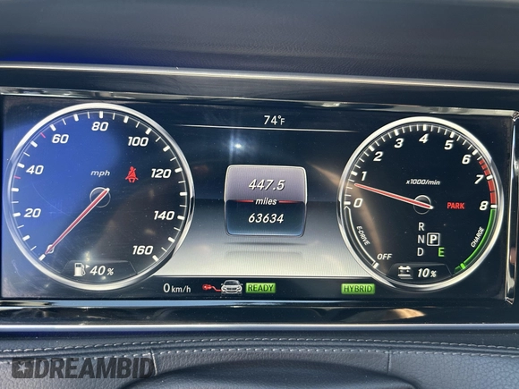 2017 Mercedes-Benz S 550e with VIN WDDUG6DB3HA317911, listed as a IAAI auction lot 42254825 with 63,634 mi miles and . Bid and sale history available at DreamBid. Image 7.