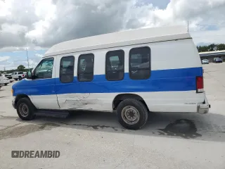 2003 Ford Econoline Cargo with VIN 1FDNS24L63HB98083, listed as a Copart auction lot 65953715 with 121,326 mi miles and Salvage title. Bid and sale history available at DreamBid. Image 2.