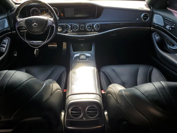 2014 Mercedes-Benz S-Class S 550 with VIN WDDUG8CB3EA034899, listed as a Copart auction lot 48773355 with 182,868 mi miles and Salvage Title. Bid and sale history available at carsss.com. Image 8.