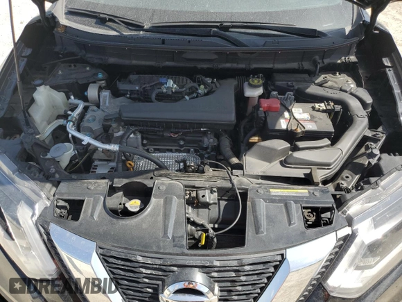 2017 Nissan Rogue SV with VIN KNMAT2MT0HP542942, listed as a Copart auction lot 59399095 with 60,010 mi miles and Salvage title. Bid and sale history available at DreamBid. Image 12.