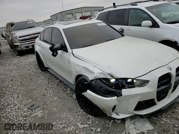2023 BMW M3 Competition xDrive z VIN WBS43AY05PFP19411, wystawiony jako Copart lot #85955874 z przebiegiem 18 709 mil mil oraz Szkoda całkowita • Salvage title. Historia ofert i sprzedaży dostępna na DreamBid. Obrazek 11.
