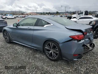 2017 Infiniti Q60 Premium with VIN JN1CV7EK6HM111158, listed as a Copart auction lot 48640105 with 75,043 mi miles and Salvage Title. Bid and sale history available at DreamBid. Image 2.