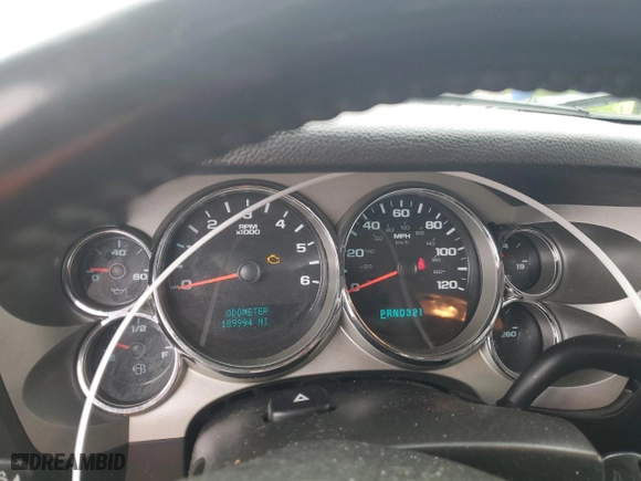 2008 Chevrolet Silverado 1500 LTZ with VIN 3GCEK13J08G234477, listed as a Copart auction lot 50120925 with 189,994 mi miles and Salvage Title. Bid and sale history available at carsss.com. Image 9.