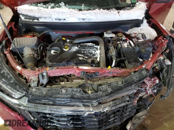 2023 Chevrolet Equinox RS z VIN 3GNAXWEG5PL265087, wystawiony jako Copart lot #44115355 z przebiegiem 29 301 mil mil oraz Szkoda całkowita • Salvage title. Historia ofert i sprzedaży dostępna na DreamBid. Obrazek 12.