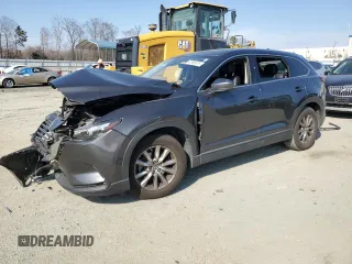 2019 Mazda CX-9 Touring with VIN JM3TCACY5K0312904, listed as a Copart auction lot 43968875 with 0 mi miles and Salvage Title. Bid and sale history available at carsss.com. Image 1.