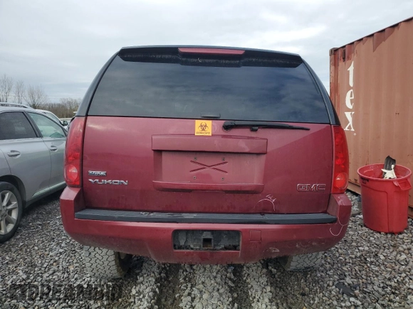 2007 GMC Yukon SLT with VIN 1GKFK13097R236775, listed as a Copart auction lot 46860725 with Not Provided miles and Salvage Title. Bid and sale history available at carsss.com. Image 6.