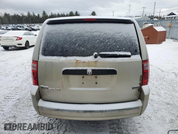 2008 Dodge Grand Caravan SE with VIN 1D8HN44H78B176458, listed as a Copart auction lot 45341955 with 250,416 mi miles and Clean Title. Bid and sale history available at DreamBid. Image 6.