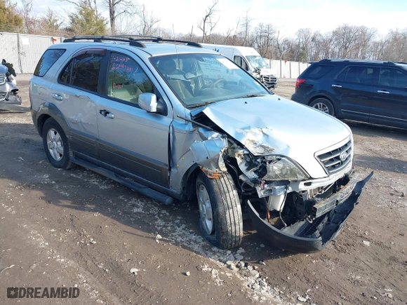 2007 Kia Sorento EX with VIN KNDJC736875720812, listed as a IAAI auction lot 41524274 with 140,051 mi miles. Bid and sale history available at carsss.com. Image 1.