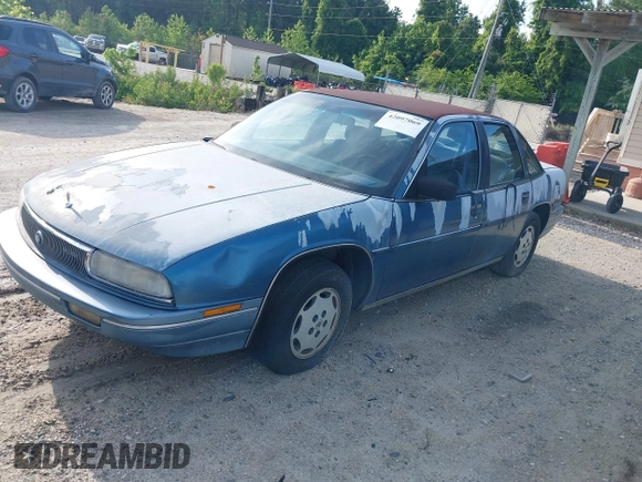 1991 Buick Regal with VIN 2G4WB54T3M1413316, listed as a IAAI auction lot 42097069 with 54,911 mi miles and . Bid and sale history available at DreamBid. Image 2.