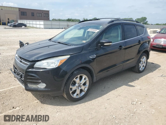 2013 Ford Escape SEL z VIN 1FMCU9HXXDUD65870, wystawiony jako Copart lot #60985855 z przebiegiem 139 440 mil mil oraz Szkoda całkowita • Salvage title. Historia ofert i sprzedaży dostępna na DreamBid. Obrazek 1.