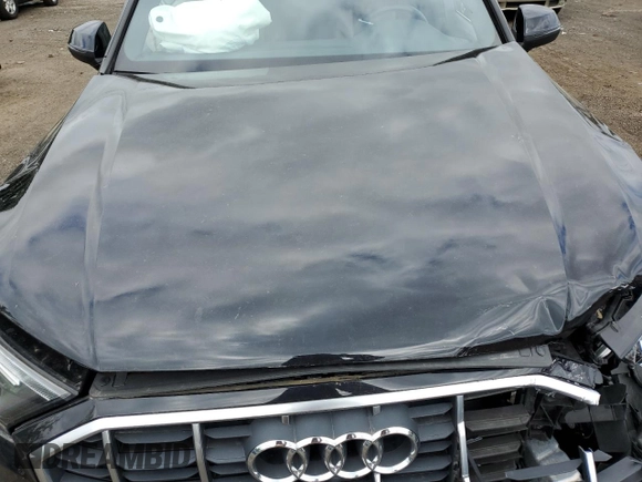 2021 Audi Q7 Premium Plus with VIN WA1LXAF76MD038019, listed as a Copart auction lot 57455365 with 30,848 mi miles and Salvage title. Bid and sale history available at DreamBid. Image 12.