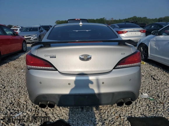 2011 Hyundai Genesis Coupe Grand Touring with VIN KMHHU6KH9BU047077, listed as a Copart auction lot 66956214 with 157,136 mi miles and Salvage title. Bid and sale history available at DreamBid. Image 6.