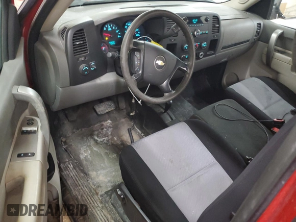 2012 Chevrolet Silverado 1500 Work Truck with VIN 1GCNKPE00CZ267690, listed as a Copart auction lot 41764125 with 53,689 mi miles and Salvage Title. Bid and sale history available at DreamBid. Image 8.