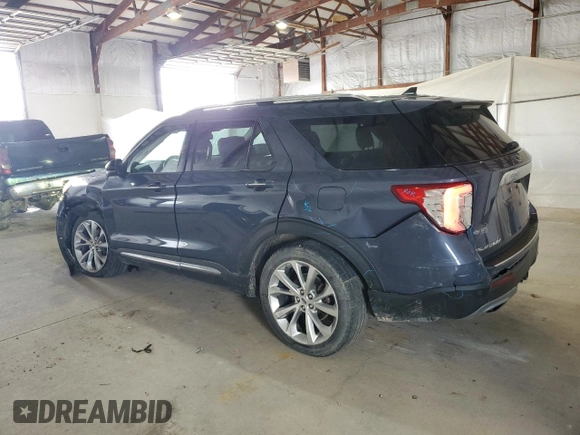 2021 Ford Explorer Platinum с VIN 1FM5K8HC8MGC17317, выставлен на аукционе Copart как лот 55221625 с пробегом 52 485 миль миль и Списание • Salvage title. История ставок и продаж доступна на DreamBid. Изображение 2.