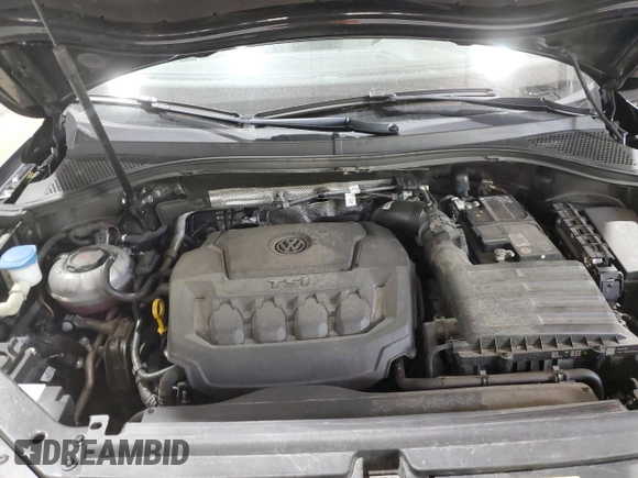 2022 Volkswagen Tiguan SE R-Line Black with VIN 3VV8B7AX3NM105154, listed as a Copart auction lot 58856995 with 76,723 mi miles and Clean title. Bid and sale history available at DreamBid. Image 12.