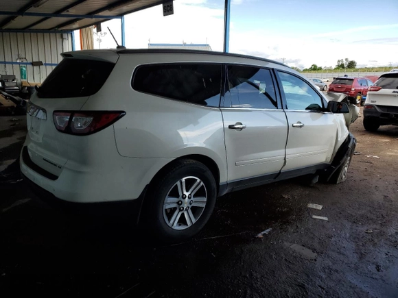 2015 Chevrolet Traverse LT with VIN 1GNKVGKD7FJ133691, listed as a Copart auction lot 57841595 with 180,307 mi miles and Salvage title. Bid and sale history available at DreamBid. Image 3.