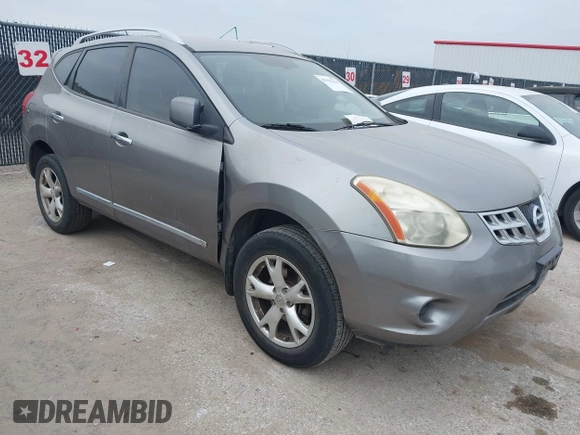 2011 Nissan Rogue SV with VIN JN8AS5MT6BW564031, listed as a IAAI auction lot 41932111 with 164,438 mi miles. Bid and sale history available at carsss.com. Image 1.