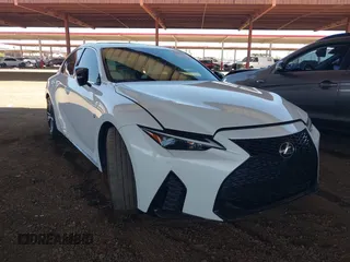 2021 Lexus IS 350 F Sport with VIN JTHGZ1B27M5046330, listed as a IAAI auction lot 42499850 with 39,484 mi miles and . Bid and sale history available at DreamBid. Image 1.