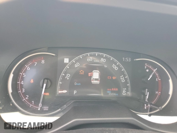 2023 Toyota RAV4 LE z VIN 2T3H1RFV5PW252503, wystawiony jako Copart lot #56977615 z przebiegiem 35 036 mil mil oraz Szkoda całkowita • Salvage title. Historia ofert i sprzedaży dostępna na DreamBid. Obrazek 9.