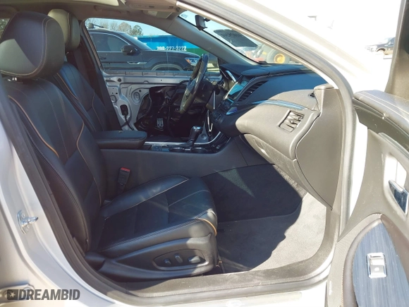 2019 Chevrolet Impala Premier with VIN 1G1105S37KU123162, listed as a IAAI auction lot 41028244 with 107,872 mi miles. Bid and sale history available at carsss.com. Image 5.