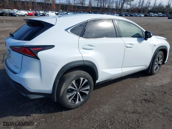 2019 Lexus NX with VIN JTJBARBZ3K2193240, listed as a IAAI auction lot 41810329 with 7,630 mi miles. Bid and sale history available at carsss.com. Image 4.
