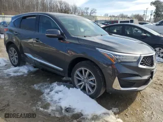 2021 Acura RDX w/Technology Package with VIN 5J8TC1H51ML000038, listed as a Copart auction lot 45799635 with 20,421 mi miles and Salvage Title. Bid and sale history available at carsss.com. Image 4.