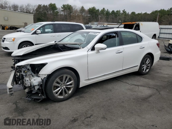 2016 Lexus LS 460 with VIN JTHCL5EF7G5026203, listed as a Copart auction lot 54129465 with 142,898 mi miles and Salvage title. Bid and sale history available at DreamBid. Image 1.