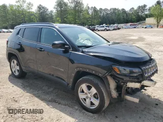 2022 Jeep Compass Latitude с VIN 3C4NJDBB7NT231769, выставлен на аукционе Copart как лот 55791685 с пробегом 57 942 миль миль и Списание • Salvage title. История ставок и продаж доступна на DreamBid. Изображение 4.