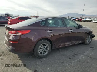 2019 Kia Optima LX with VIN 5XXGT4L31KG282038, listed as a Copart auction lot 45764855 with 53,126 mi miles and Salvage Title. Bid and sale history available at carsss.com. Image 3.