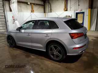 2018 Audi SQ5 Prestige with VIN WA1C4AFY7J2234009, listed as a Copart auction lot 83607894 with 90,452 mi miles and Salvage Title. Bid and sale history available at DreamBid. Image 2.