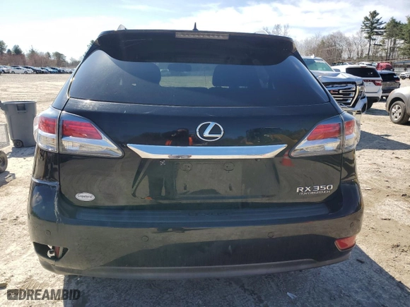 2013 Lexus RX 350 with VIN 2T2BK1BA5DC211216, listed as a Copart auction lot 52498345 with 86,528 mi miles and Clean Title. Bid and sale history available at carsss.com. Image 6.