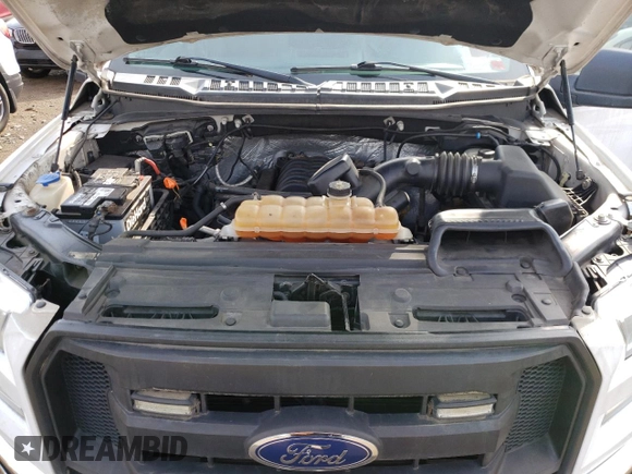 2015 Ford F-150 XLT with VIN 1FTFX1EF6FKF08396, listed as a Copart auction lot 53874515 with 125,740 mi miles and Salvage Title. Bid and sale history available at carsss.com. Image 11.