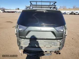 2008 Mitsubishi Outlander XLS with VIN JA4MT41X38Z008705, listed as a Copart auction lot 86807564 with 254,085 mi miles and Salvage Title. Bid and sale history available at carsss.com. Image 6.