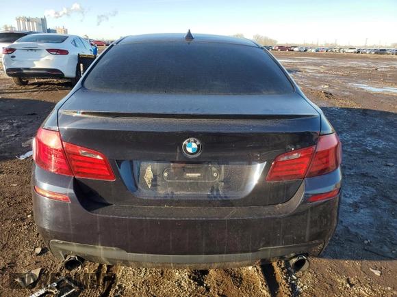 2013 BMW 5 Series 535i xDrive with VIN WBAFU7C52DDU68984, listed as a Copart auction lot 46117455 with 133,774 mi miles and Salvage Title. Bid and sale history available at carsss.com. Image 6.