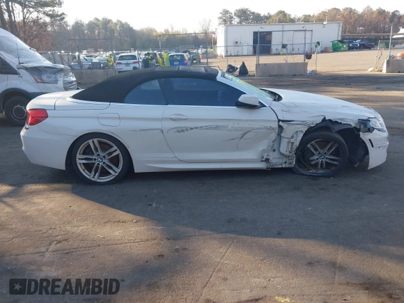 2012 BMW 6 Series 650i with VIN WBALZ3C51CDL73084, listed as a IAAI auction lot 41656473 with 61,152 mi miles. Bid and sale history available at carsss.com. Image 13.