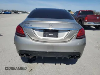 2019 Mercedes-Benz C 43 AMG with VIN 55SWF6EB7KU309344, listed as a Copart auction lot 50635725 with 64,153 mi miles and Salvage title. Bid and sale history available at DreamBid. Image 6.