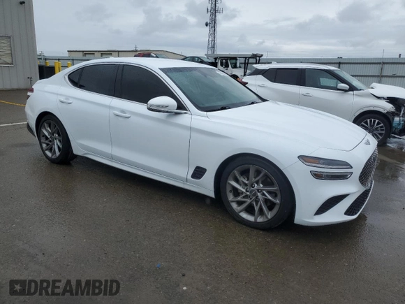 2022 Genesis G70 2.0T z VIN KMTG34TA1NU102975, wystawiony jako Copart lot #47460345 z przebiegiem 30 029 mil mil oraz Szkoda całkowita • Salvage title. Historia ofert i sprzedaży dostępna na DreamBid. Obrazek 4.