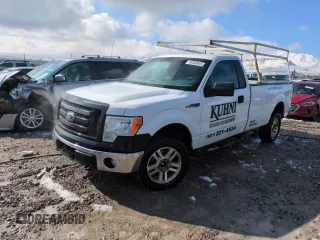 2012 Ford F-150 XL with VIN 1FTNF1EF2CKD44980, listed as a Copart auction lot 45500845 with 252,474 mi miles and Salvage title. Bid and sale history available at DreamBid. Image 1.